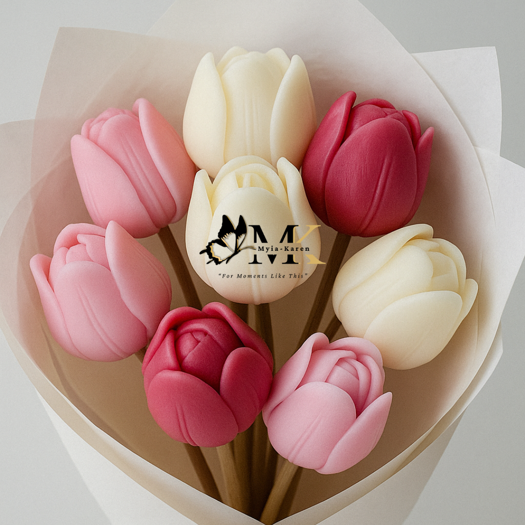 Tulip Candle Bouquet