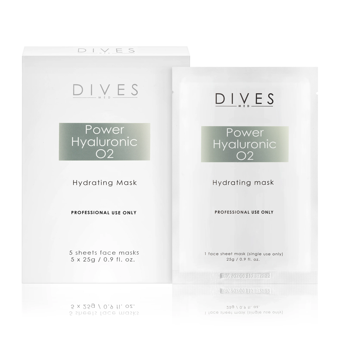 DIVES MED - POWER HYALURONIC O2 MASK