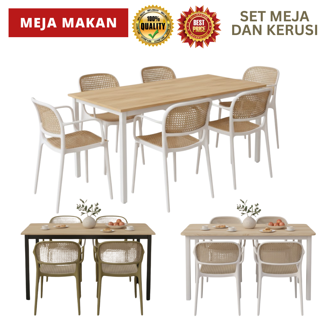 SET MEJA MAKAN + KERUSI_0