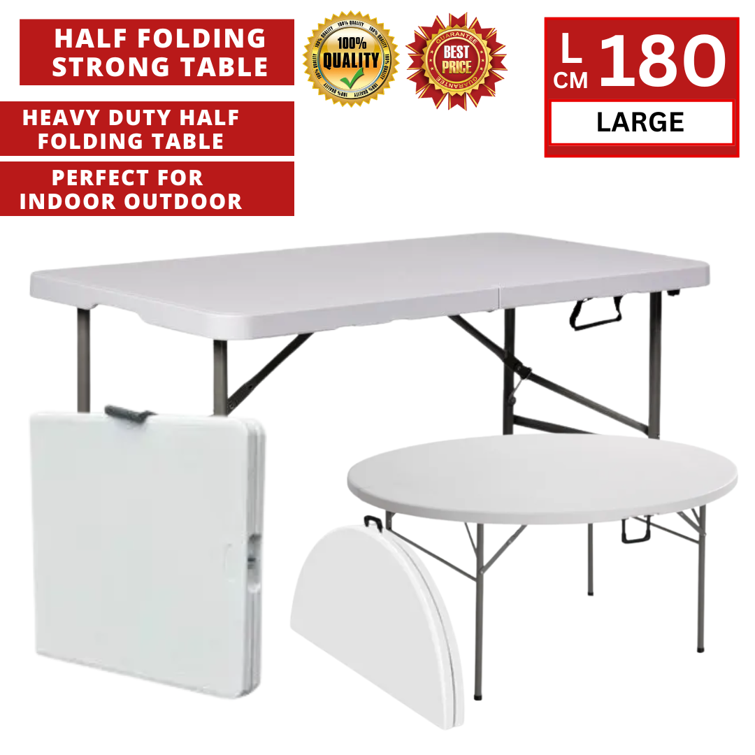 HALF FOLDING STRONG TABLE (MEJA) _0