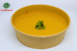 Soupe froide de carotte au lait de Coco 