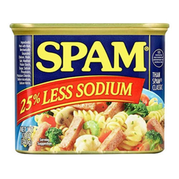 SPAM – 25% Less Sodium