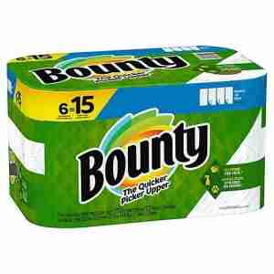 Bounty – Paper Towels, White, Select-A-Size