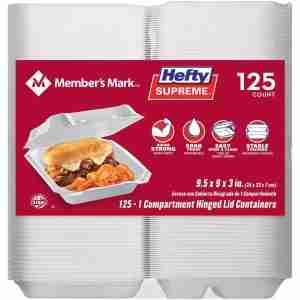 Member’s Mark – Hefty, Supreme – 1 compartment