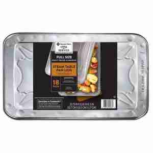 Member’s Mark – Aluminum Steam Table Pan Lids_0