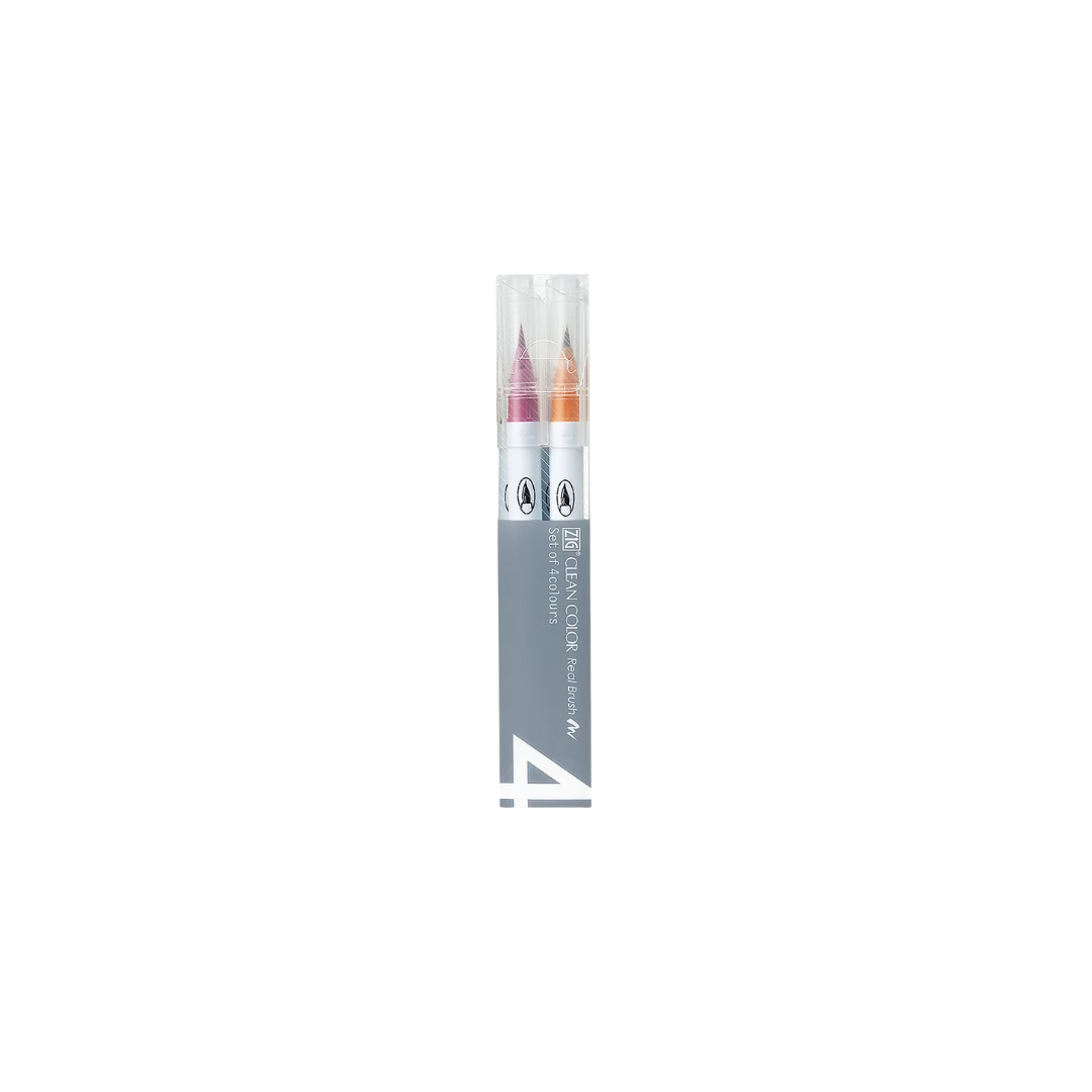 ZIG Kuretake Clean Color Real Brush - Set of 4_1