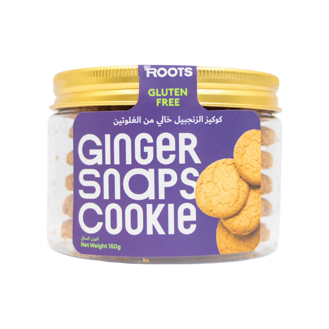 Roots Gluten Free Ginger Snaps 150g_0