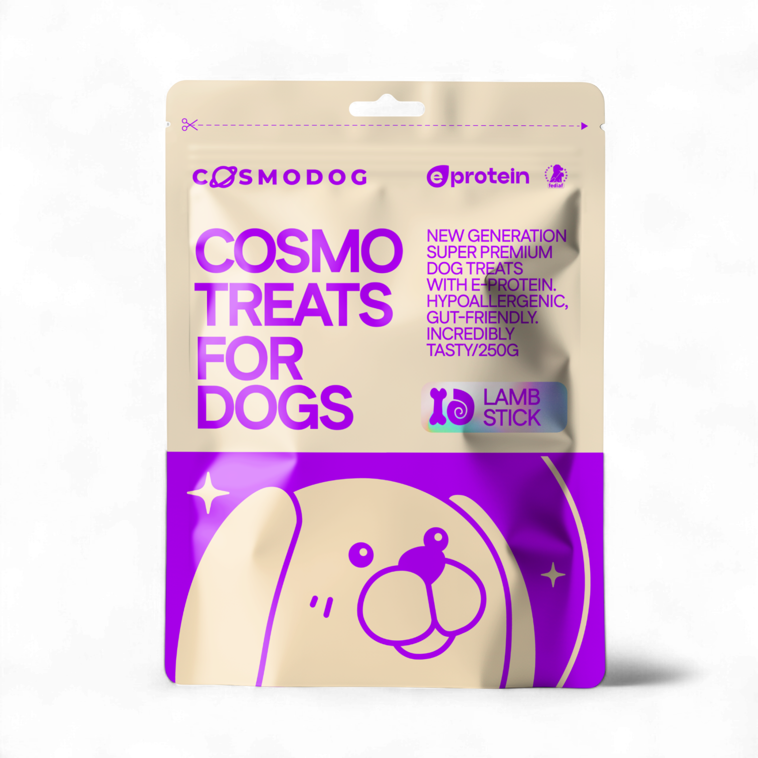 Cosmodog Lamb Stick 250g_0