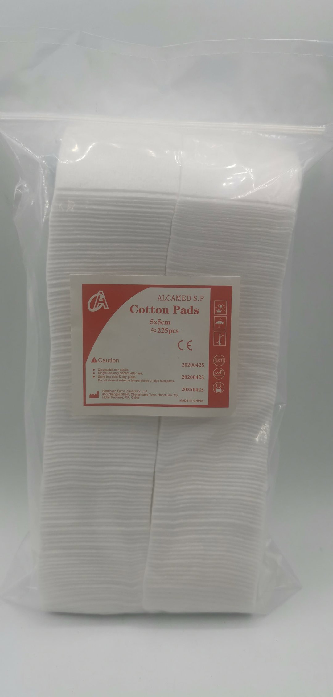 Cotton pads - Alcamed 225pcs