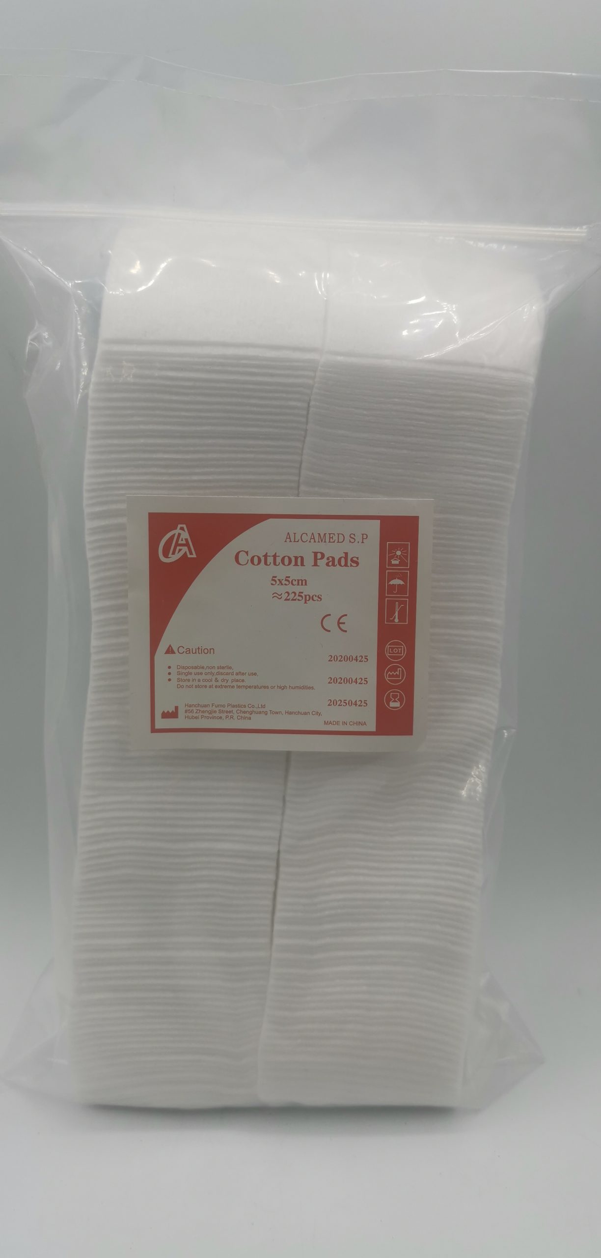 Cotton pads - Alcamed 225pcs_0