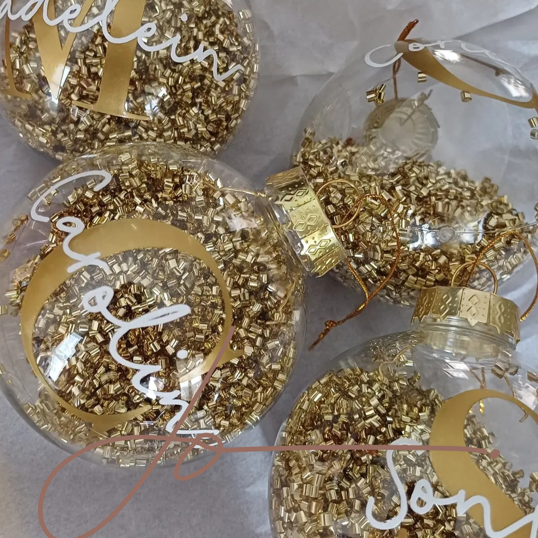 Personalised Fillable Perspex Baubles _2