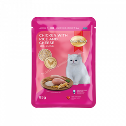 SmartHeart Chicken W/Rice & Cheese 4 X 12 X 85G (1 Carton)