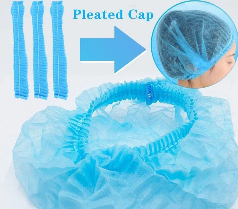 Non Woven Nurses Cap 100 Pcs/Bag_0