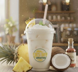 Cocktail Pina Colada à la Crème Coco
