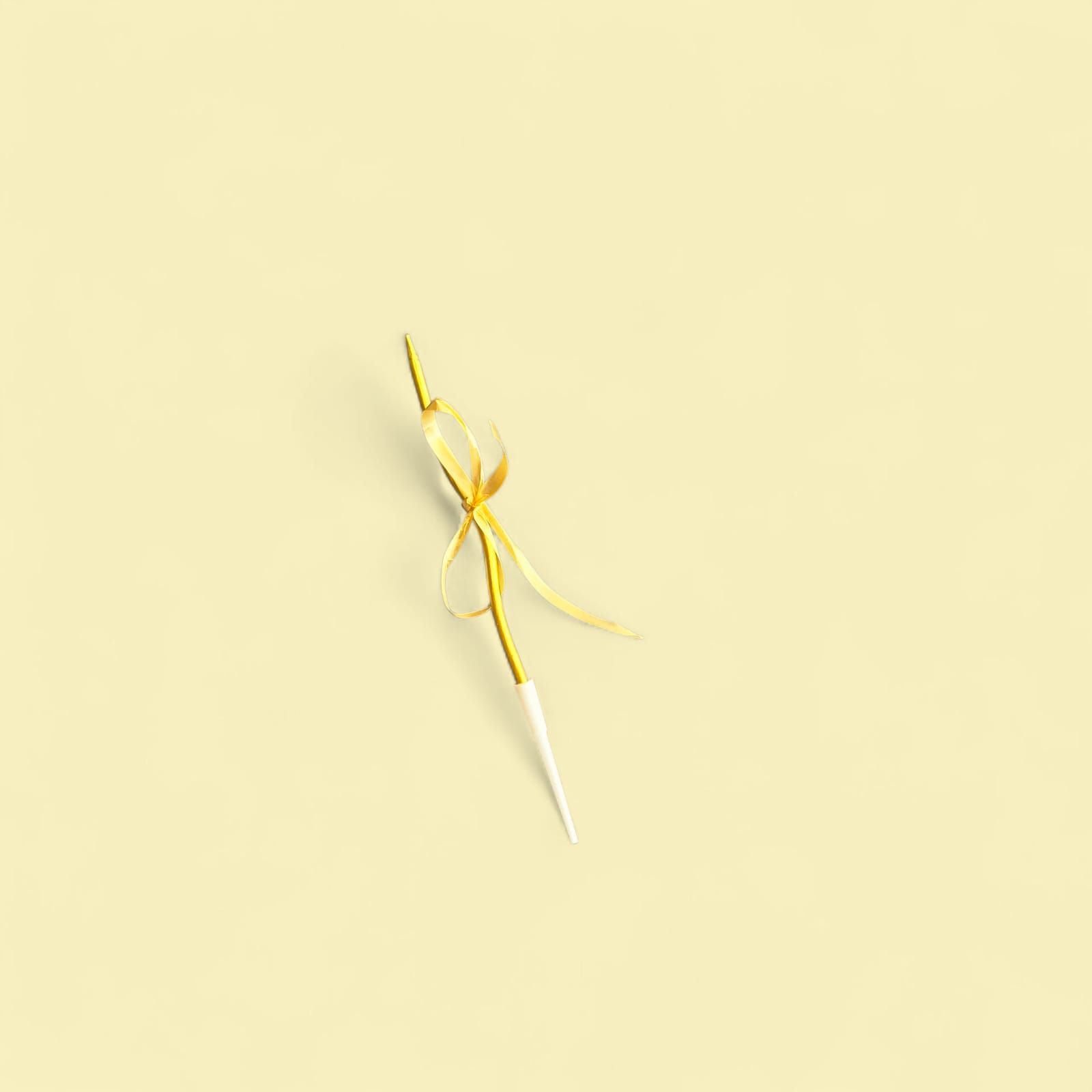 Golden Ribbon Candle _0