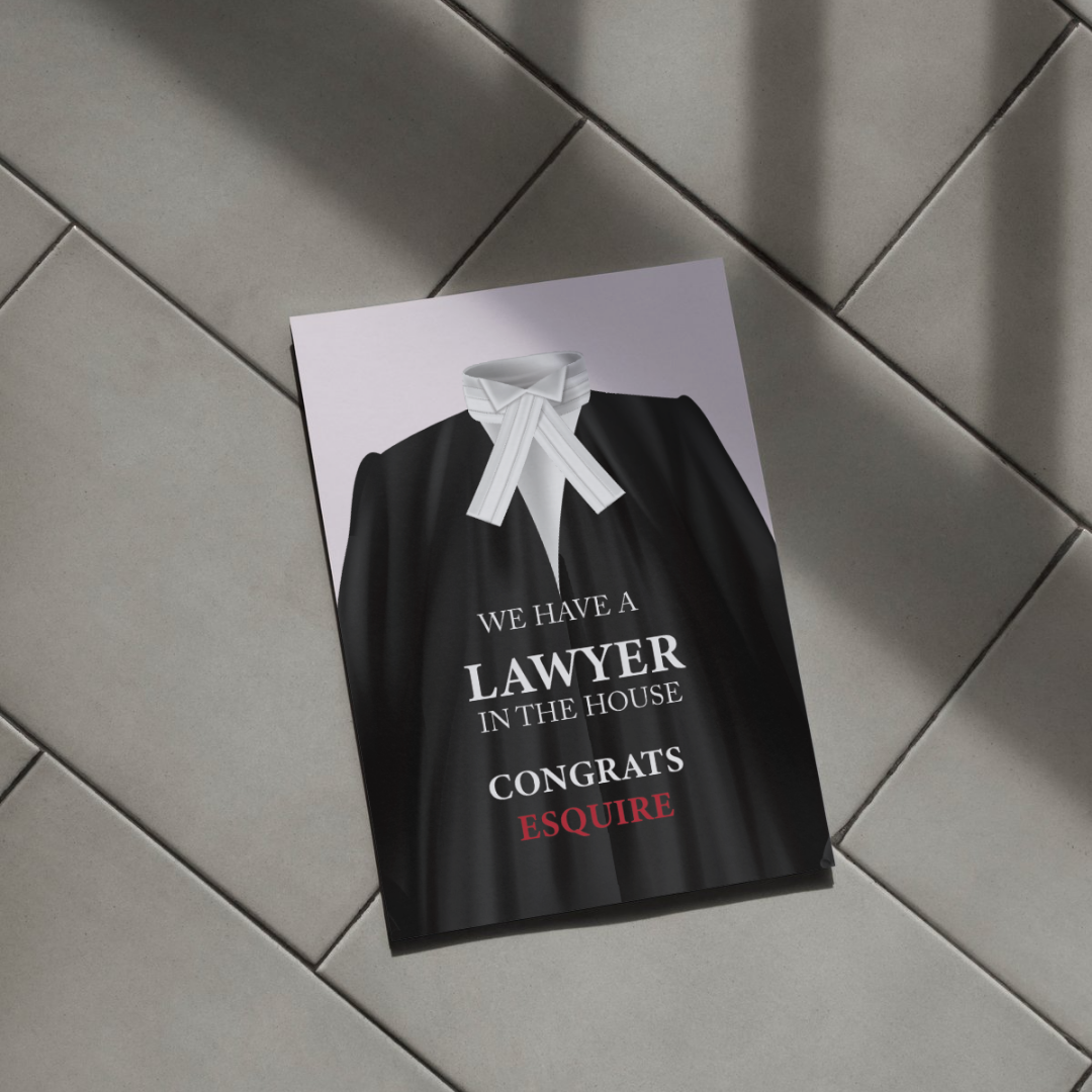 We have a lawyer in the House Card