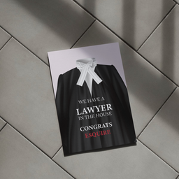 We have a lawyer in the House Card