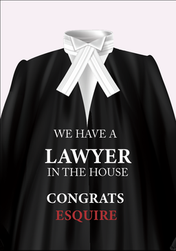 We have a lawyer in the House Card