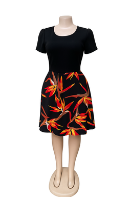 Floral A-Line Dress