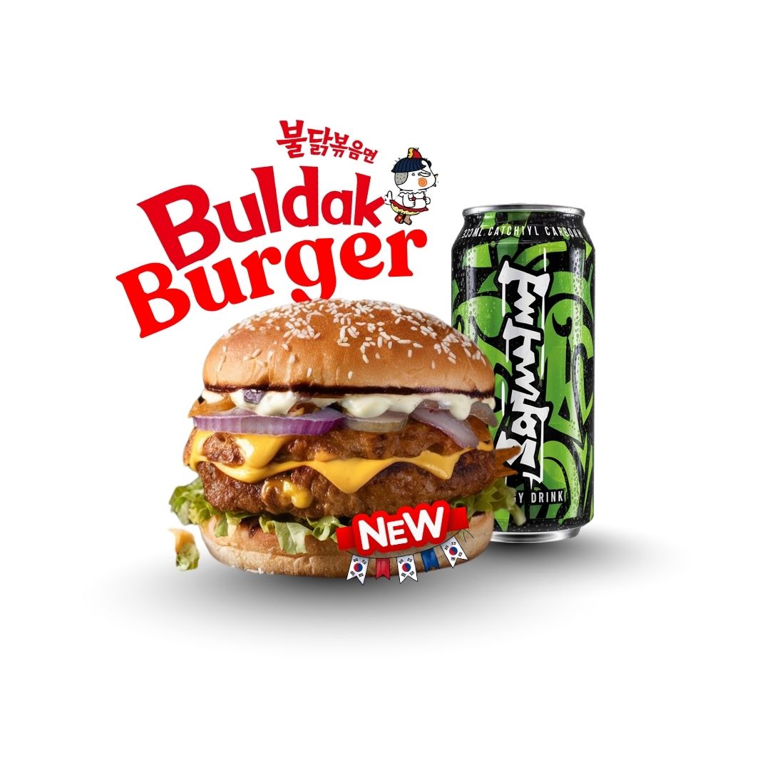 Classic Combo Buldak Beef Burger 