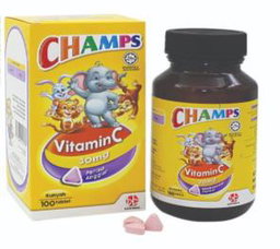 Champs C BLACKCURRANT 30MG 100s