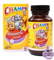 Champs C BLACKCURRANT 100MG 100s