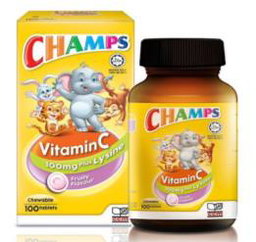 Champs C WITH LYSINE 100s