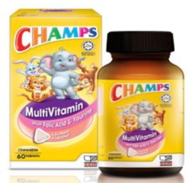Champs MULTIVITAMIN WITH TAURINE 60s