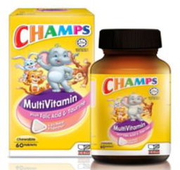 Champs MULTIVITAMIN WITH TAURINE 60s