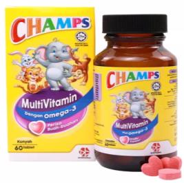 Champs OMEGA-3 WITH MULTIVITAMIN 60s_0