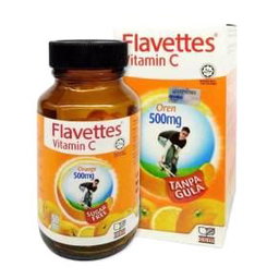 Flavettes ORANGE 500MG 50'S (SUGAR FREE)