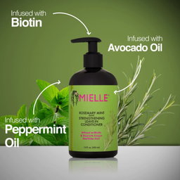 Mielle Rosemary Mint Strengthening Leave-In Conditioner - 355g