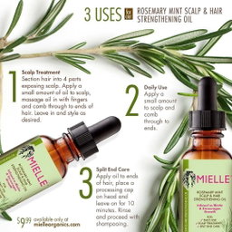 Mielle Rosemary Mint Scalp & Hair Strengthening Oil - 59ml