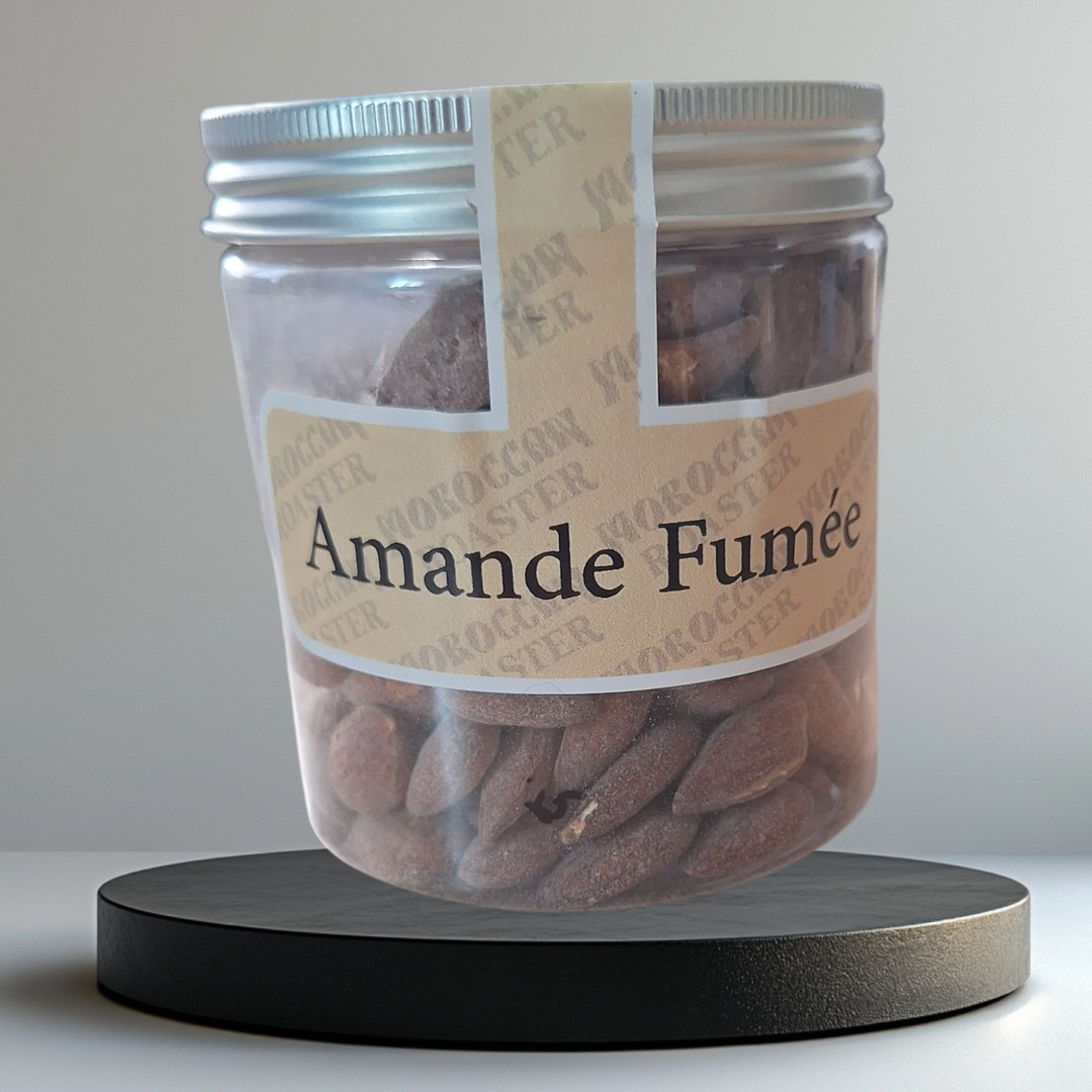 Amandes fumées en boîte