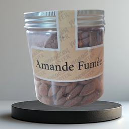 Amandes fumées en boîte