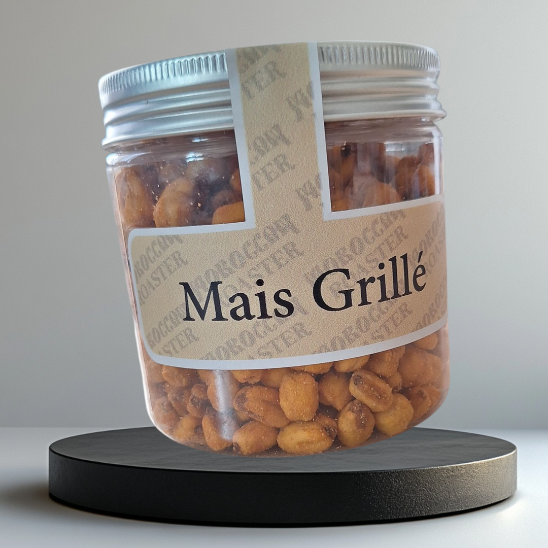 Mais grillé en boîte