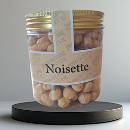 Noisettes en boîte