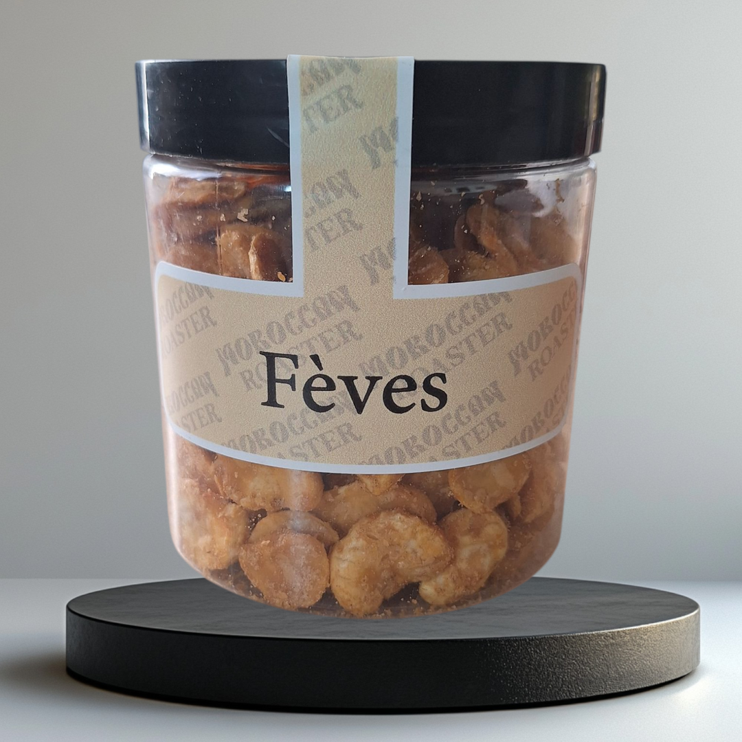 Fèves grillées en boîte