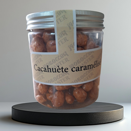 Cacahuètes caramélisées en boîte