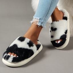Pantoufle en Fourrure Ultra-Douces 