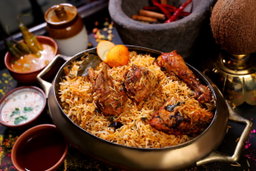 Chicken Fry Piece Biryani Andhra Style