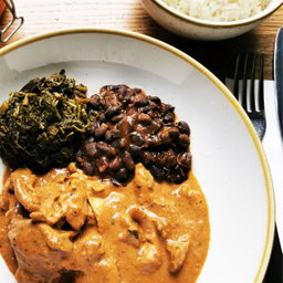 SOSO NA MWAMBA - Saftiges Poulet in einer cremigen Erdnusssauce