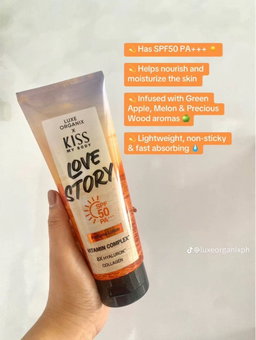 Luxe Organix Kiss Love Story Perfume Lotion - 200ml