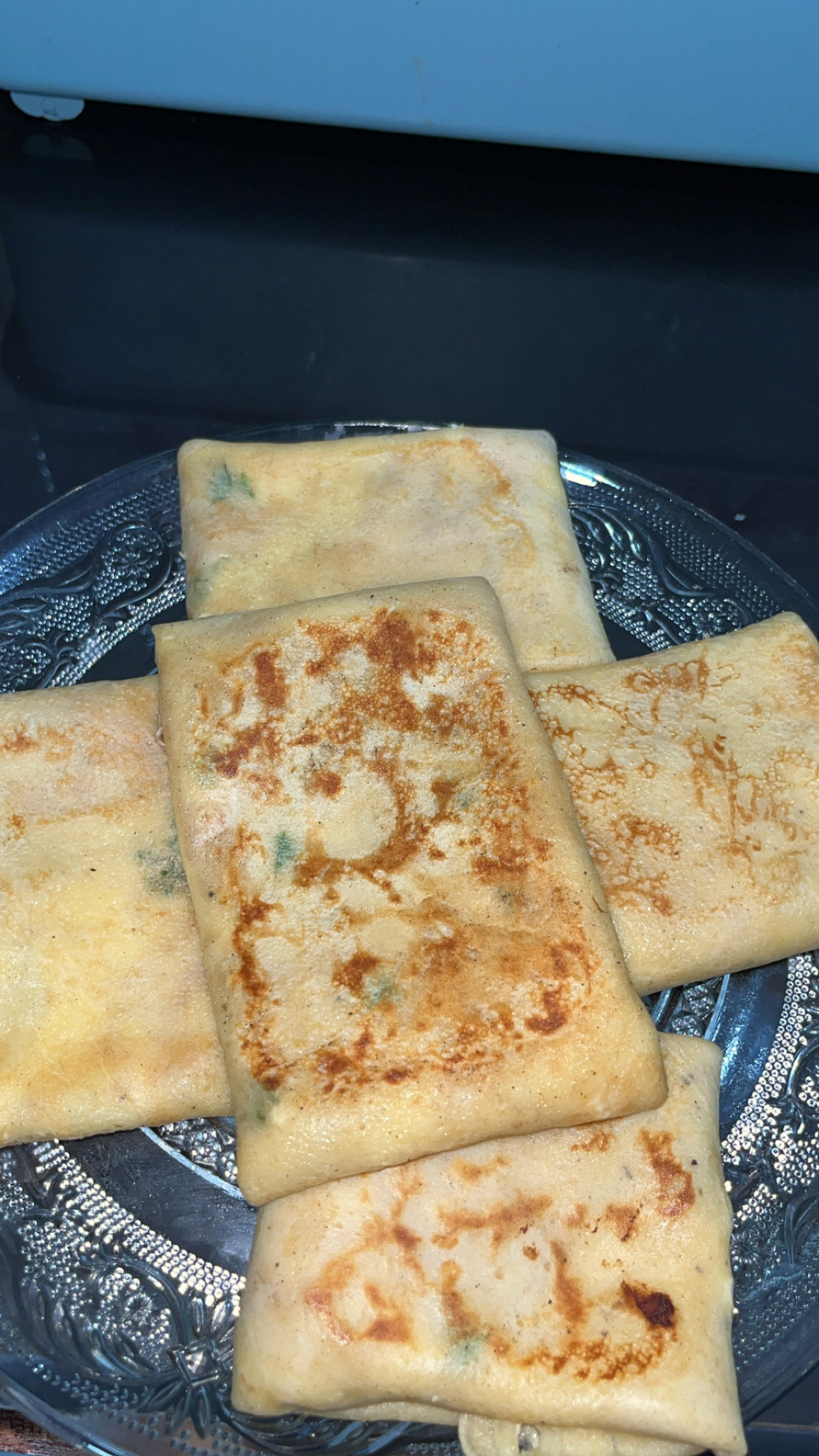 Crêpes fourrées au jambon de bœuf ou saucissons de bœuf _0