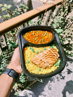 Peas & Carrots Chicken meal - 553 Cal