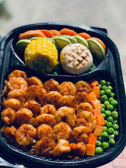 High Protein Shrimp Meal - 593 Cal