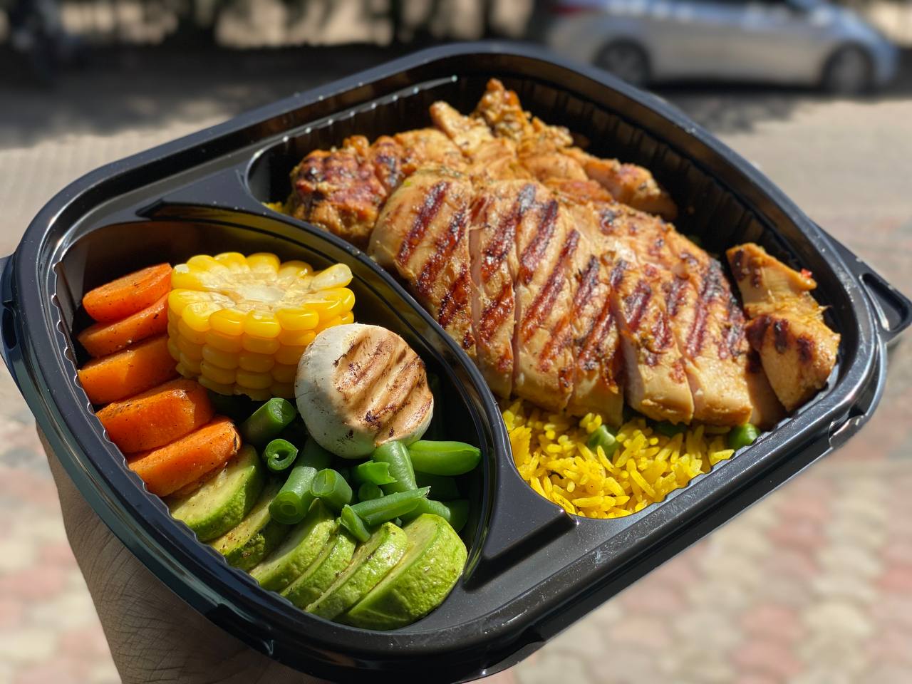 High protein Double Grilled Chicken - 583 Cal_0