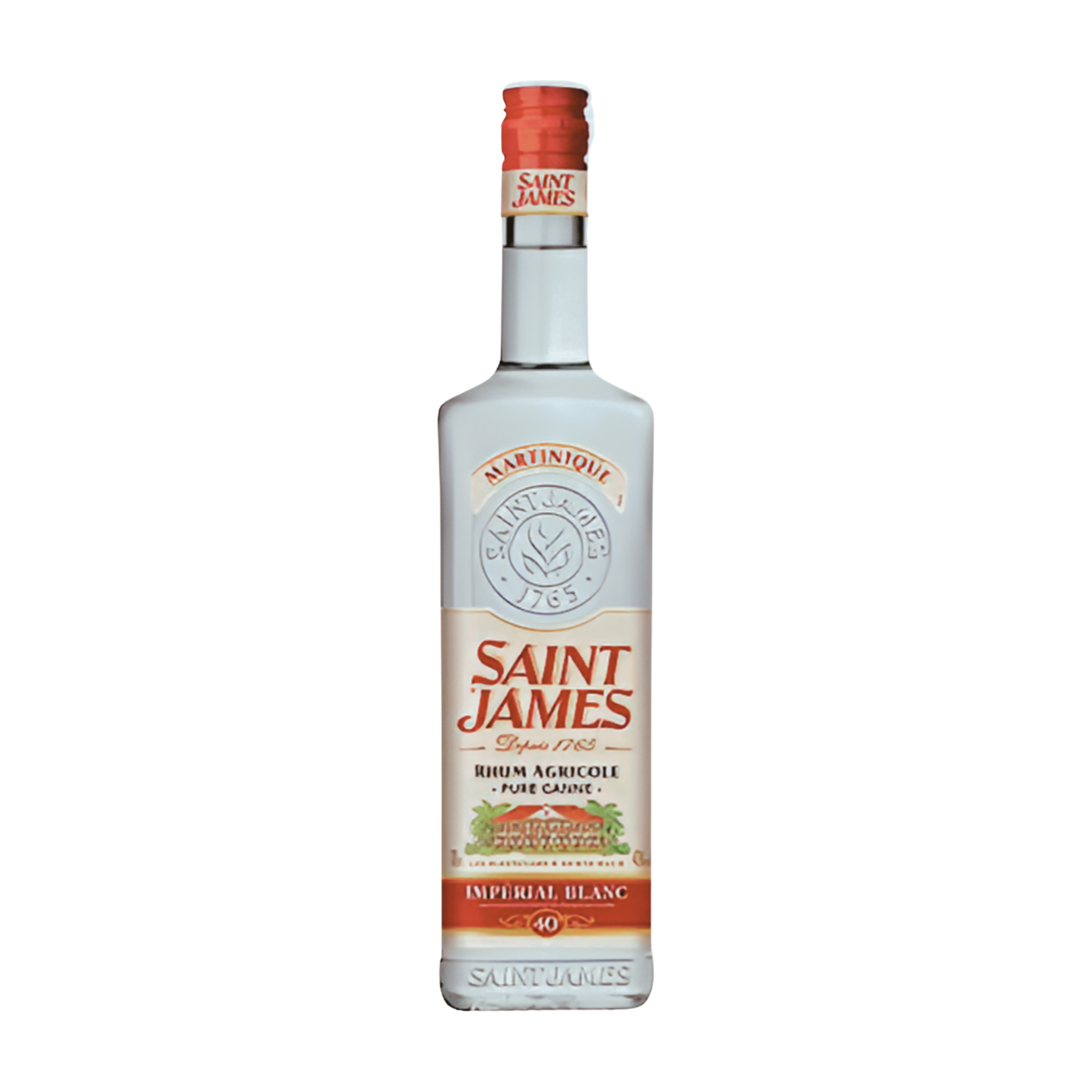 Saint James Impérial blanc pure canne 1l, 40%_0
