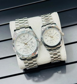 Rolex Day Date Index Dial Couple Battery