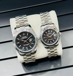 Rolex Day Date Index Dial Couple Battery